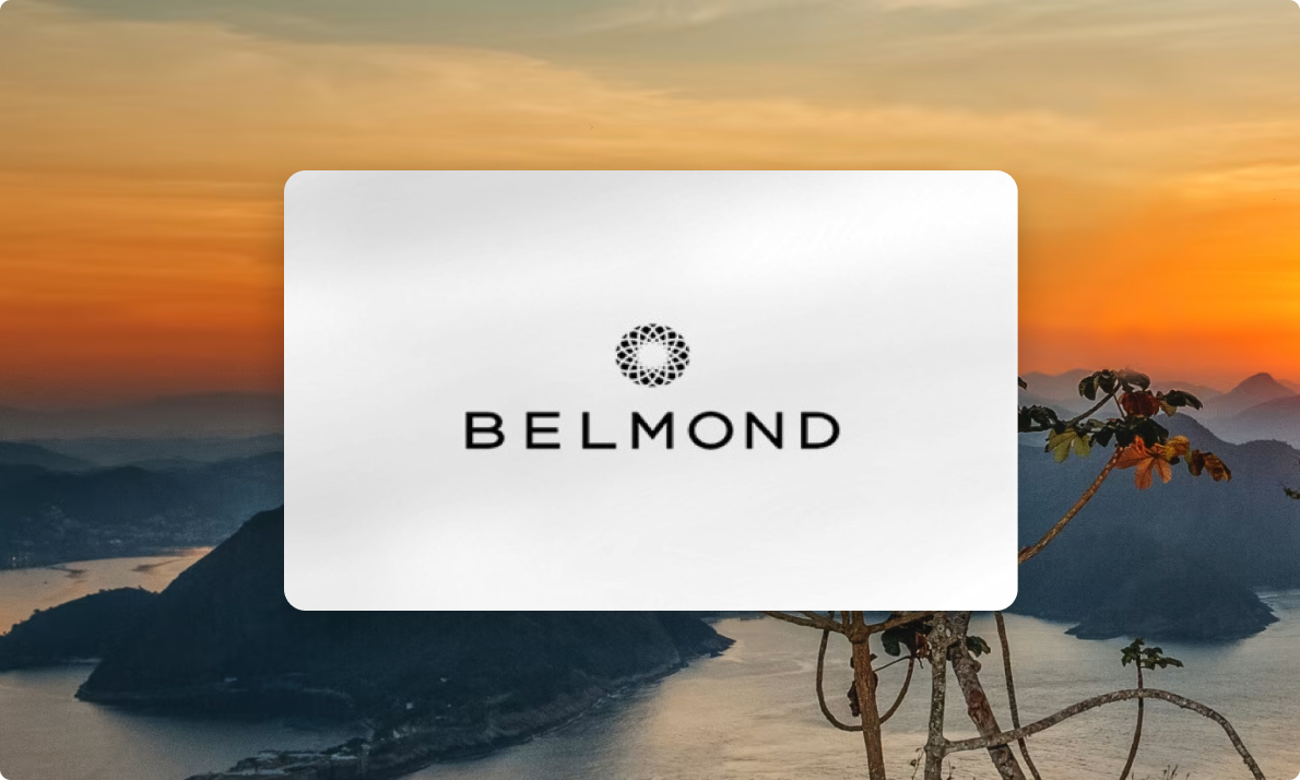 Belmond Luxury global gift card