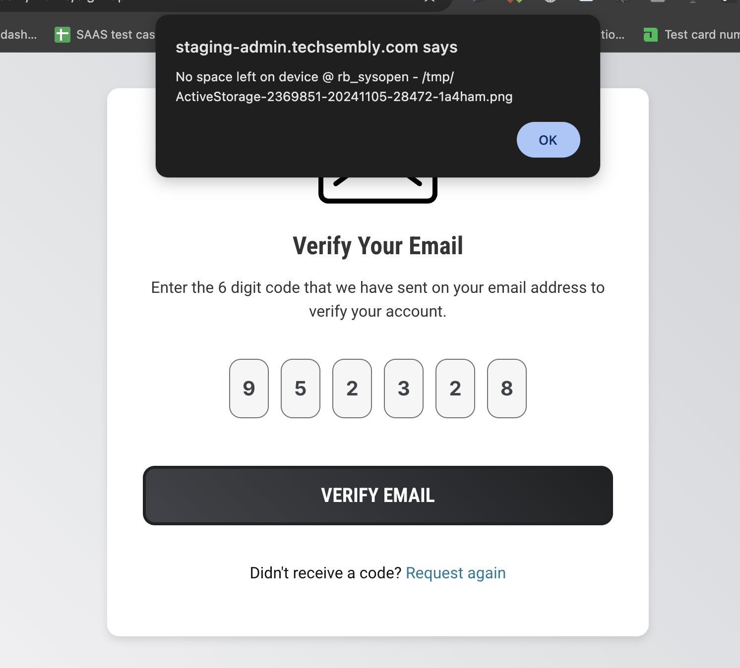 iFrame onboarding