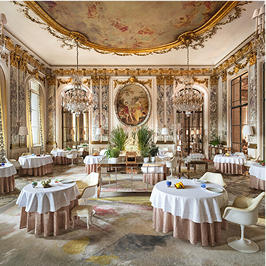 Découverte menu with drinks at Restaurant le Meurice Alain Ducasse